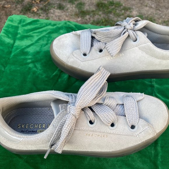 Skechers Skecher Street Air Cooled Memory Foam Suede Sneakers Women's Size 7.5 - Picture 3 of 6